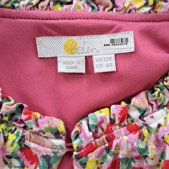 Boden Womens Rosanna Jersey Stretch Floral Print Cottagecore Midi Dress 6 - Picture 7 of 8